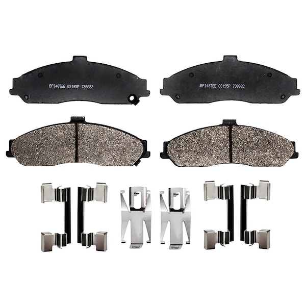 Raybestos 97-10 Cadillac/Chev-Corvette/Xlr-Fr Brake Pad Set, Pgd731M PGD731M - main
